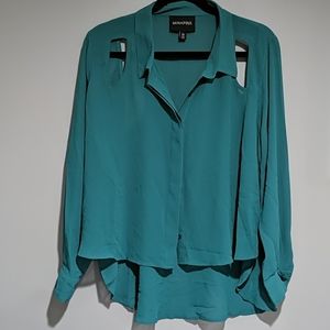 NWOT minkpink sheer top